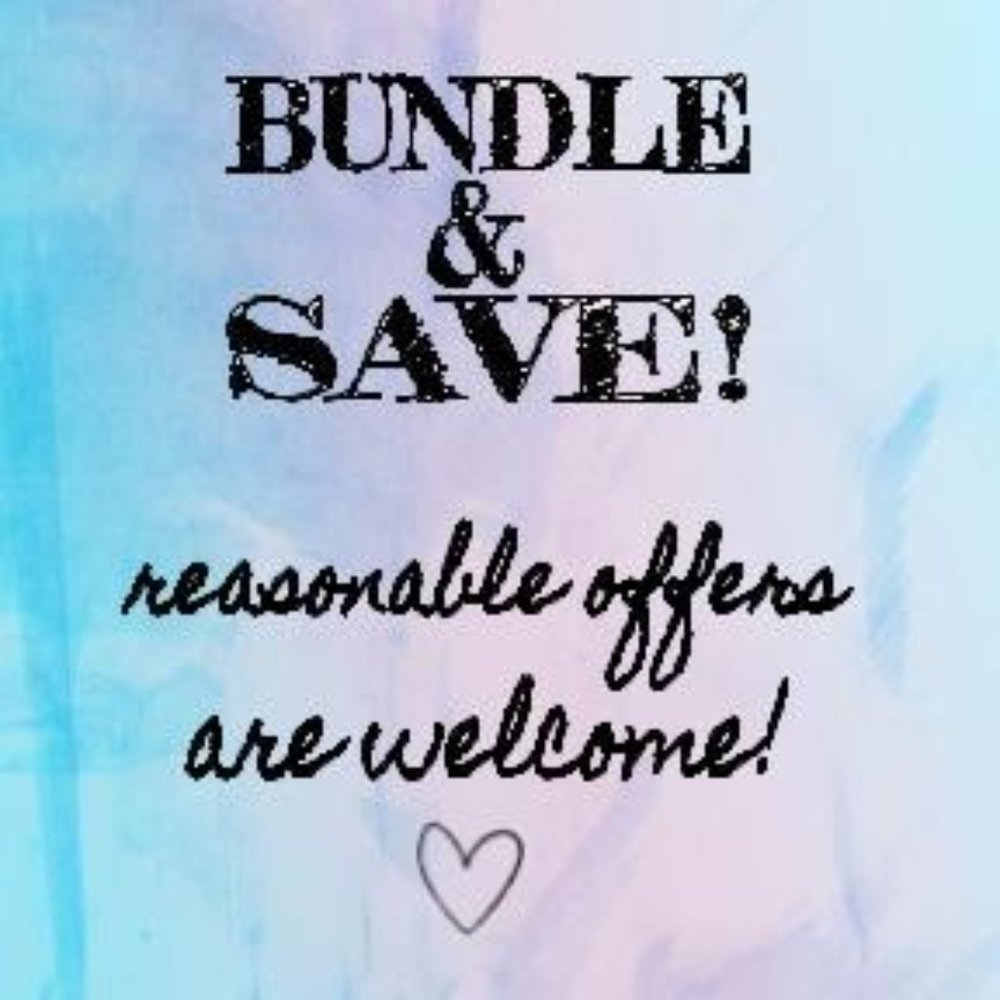 💜Reasonable offers welcome💜